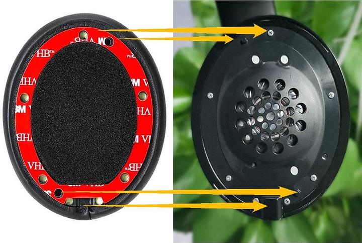 Actual product image Apfelkiste Replacement ear cushion