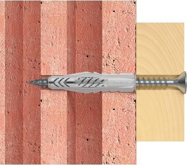 Actual product image Fischer Universal anchor UX 8x50 R S with edge (5 pcs.)