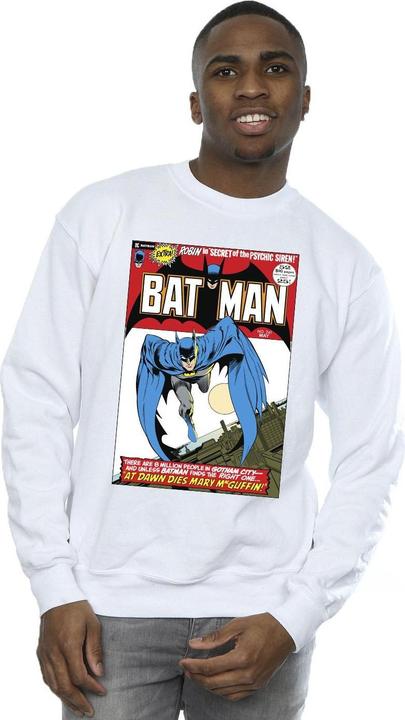 Actual product image Mens Running Batman Cover Cotton Sweatshirt (XL)