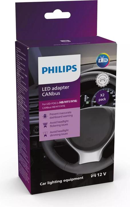 Actual product image Philips Accessories for LED upgrade 18954X2 CANbus adapters