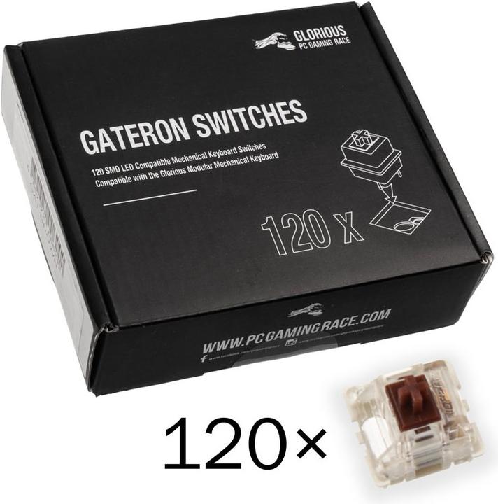 Glorious PC Gaming Race Gateron Brown Switches