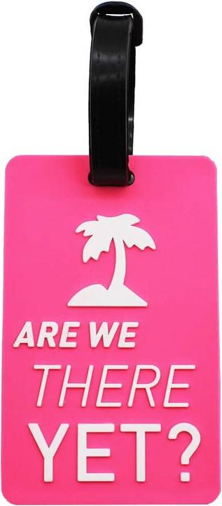 Noya Kofferanhänger Gepäck-Etiketten Luggage Tag mit Adressschild - NOT YOUR BAG (4er Set) (Schlösser & Anhänger)