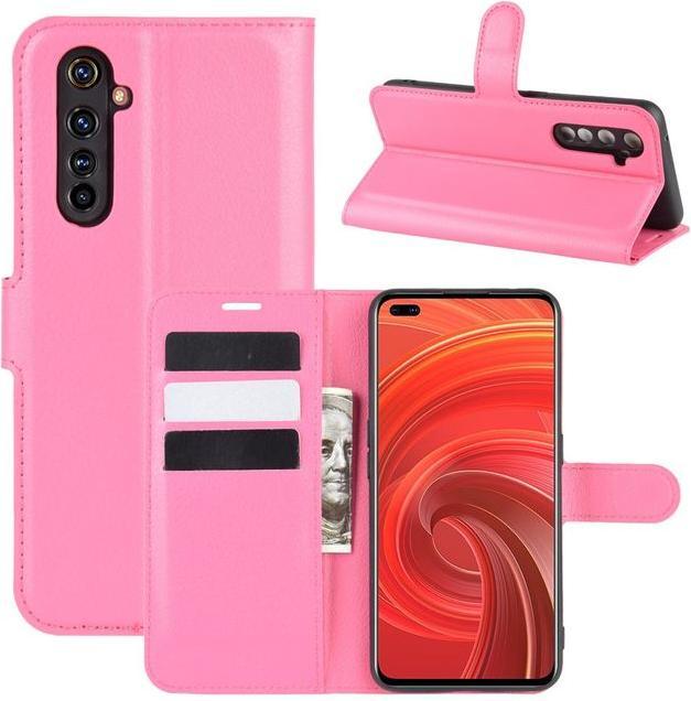 Productafbeelding MU Classic Litchi Leren Boekomslag Serie (Realme X50 Pro 5G)