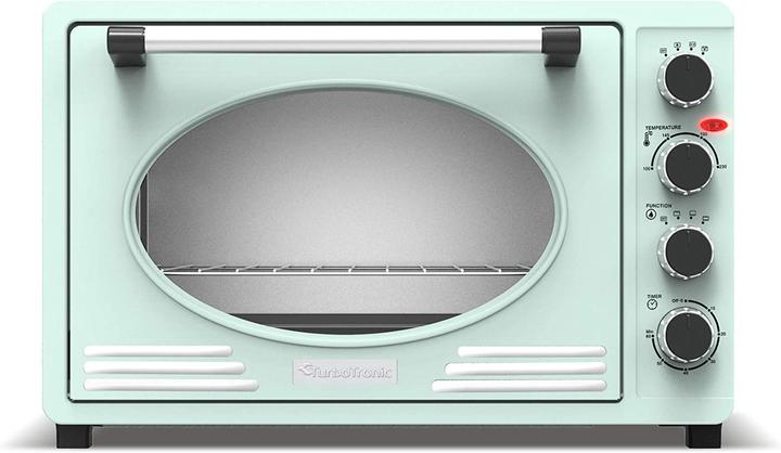 Actual product image TurboTronic By Z-Line Retro Mini Oven with convection 45L In Blue