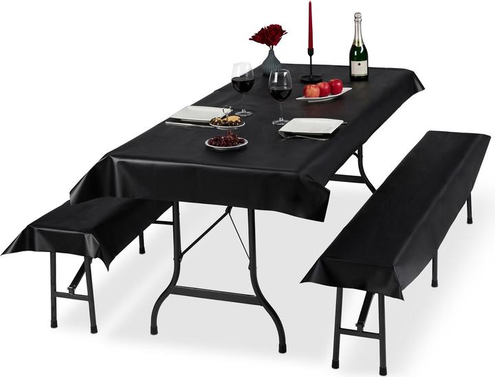 Actual product image Relaxdays Beer Tent Set of 3 (100 x 250 x 0.1 cm)