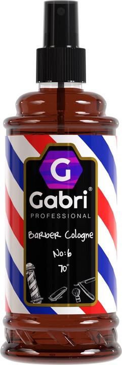 Gabri Barber Cologne NO : 6 Amber (400 ml)