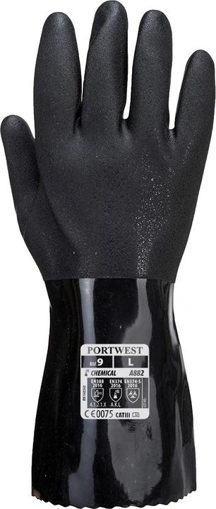 Image du produit Portwest Unisexe Adulte A882 PVC Chemical Gauntlet (M)