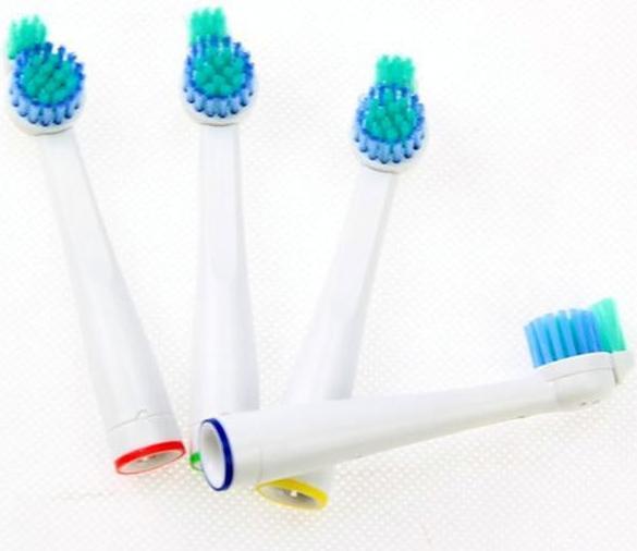 Image du produit Hermex Lot de 4 brossettes compatibles avec Philips Sensiflex HX2012 HX1600 HX2012/30 (4 x)