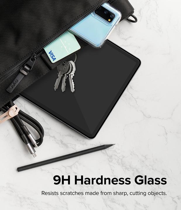 Image du produit Ringke Galaxy Tab S8+ / S7+ / S7 FE Protecteur d'écran Invisible Défenseur en verre trempé Transparent (1 pièce(s), S8 Plus)