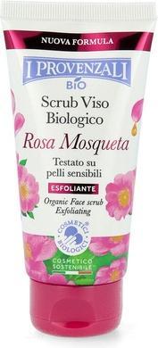 Actual product image I Provenzali I Provençali Organic Face Scrub with Pink Musk and Wild Rose 75ml (Cleansing lotion, 75 ml)
