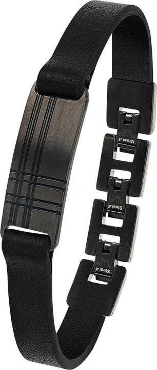 S.Oliver Armschmuck für Herren, Edelstahl (21.50 cm, Edelstahl)