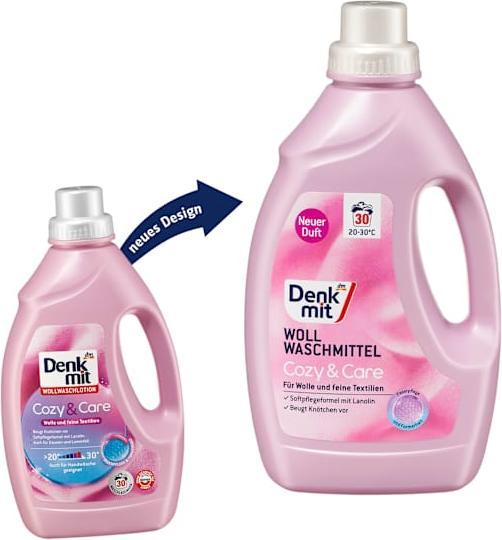 Image du produit dm Denkmit Lessive pour textiles délicats (30 Cycles de lavage, Liquide)