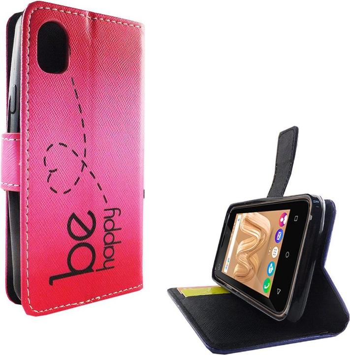 Produktbild König Design Hülle Handy Schutz für Wiko Sunny Max Case Cover Tasche Wallet Etui Handyhülle (Wiko Sunny Max)