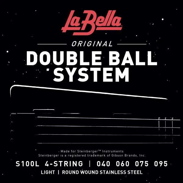 La Bella Bass S100L Double Ball 040/095 (4 x, Guitar, 0.04")