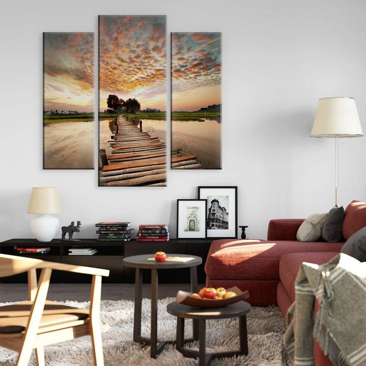 Image du produit Trenddeko To the other Side (3 parties) (30 x 80 cm, 40 x 100 cm)