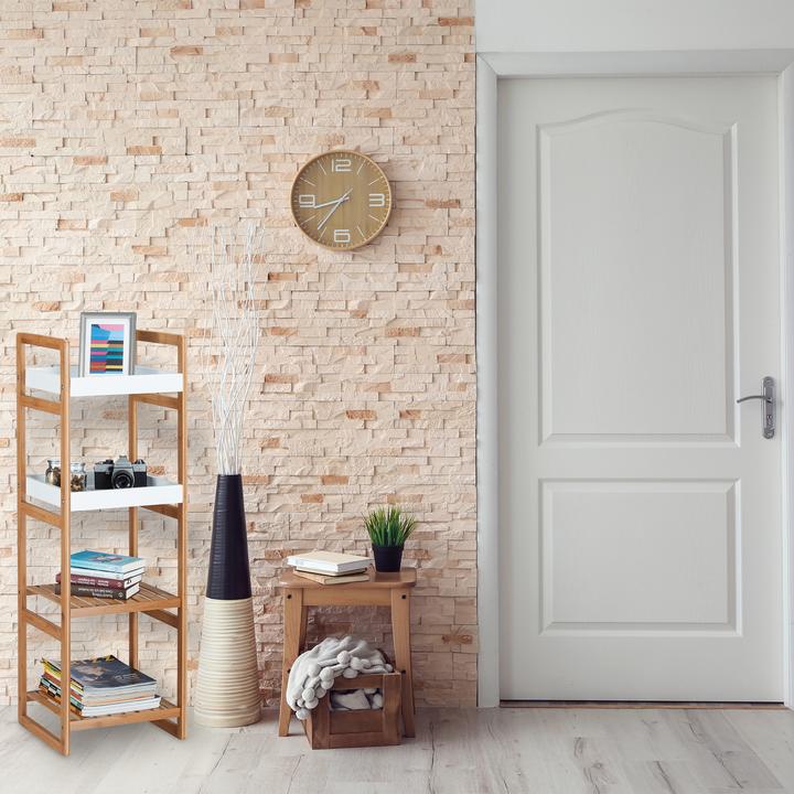 Immagine prodotto Relaxdays Mensola da pavimento per il bagno (36 x 33 x 110 cm)