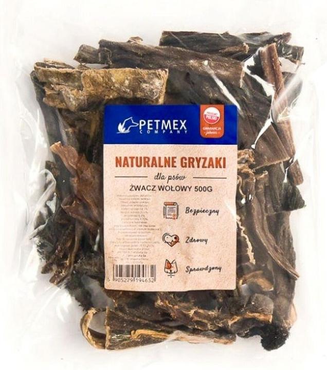 Produktbild Petmex Hundekauartikel Rinderpansen 500g (Senior, 1 Stk., 500 g)