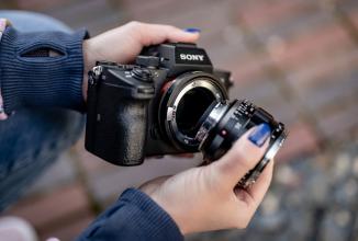Actual product image Techartpro AF-Adapter Leica M - Sony E-Mount, V2