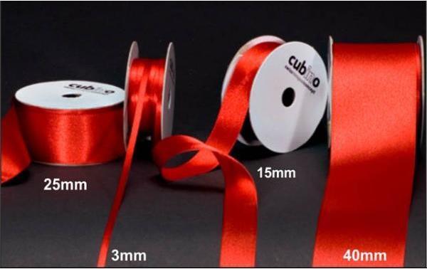 Actual product image Spyk CUBINO SATIN - Decorative tape (Gift ribbon, 1 x)