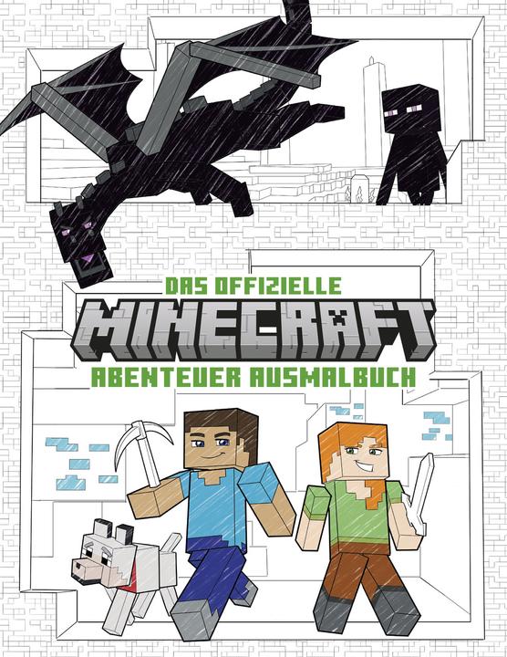 Image du produit Le livre de coloriage officiel des aventures de Minecraft