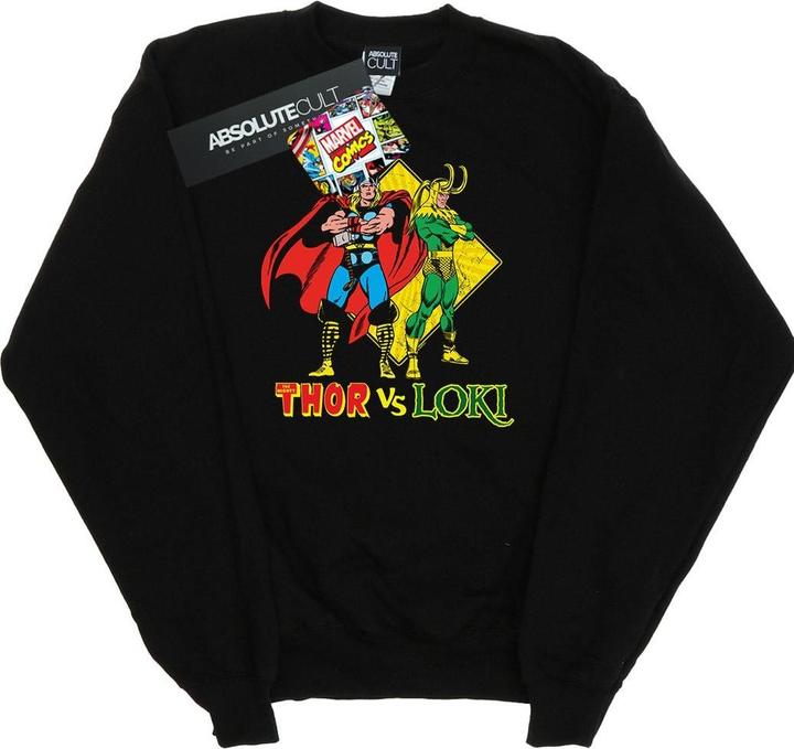 Actual product image Womens/Ladies Thor Vs Loki Sweatshirt (M)