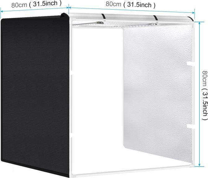 Immagine prodotto Puluz Tent Box Kit 80 (Casella di registrazione)
