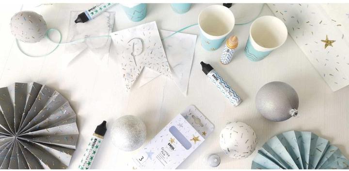 Produktbild Kreul Glitter Pen (Silber, Gold, 29 ml)