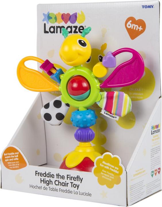 Produktbild Tomy Lamaze Freddie der Firefly Hochstuhl Spielzeug