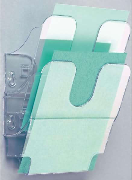 Actual product image Durable Poster stand Flexiplus 2 A5, Transparent (A5)