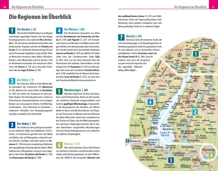 Produktbild Reiseführer Gardasee mit Verona und Brescia - Mit vielen Wandertipps - (Deutsch, Thilo Scheu, 2023)