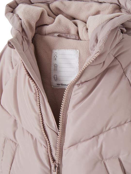 Image du produit Vertbaudet Veste matelassée bébé fille à capuche en polyester recyclé (98)