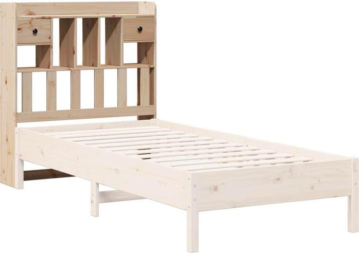 Image du produit VidaXL Tête de lit Tête de lit avec espace de rangement 90cm pin massif