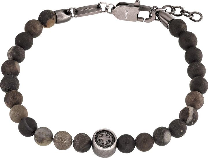 Immagine prodotto S.Oliver Gioielli da braccio per uomo, acciaio inossidabile |Compass (20 cm, Acciaio inossidabile)