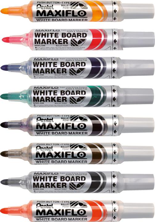Actual product image Pentel Maxiflo (Multicoloured, 6 mm, 4 x)