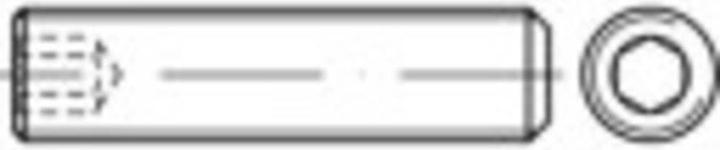 Immagine prodotto Toolcraft Vite a brugola M20 40 mm in acciaio (25 Viti per pezzo)