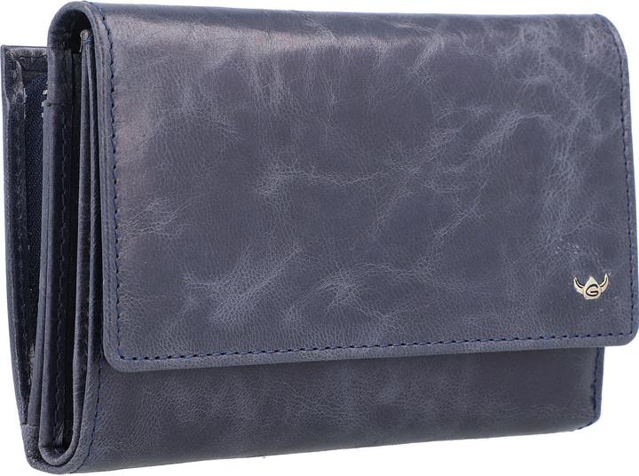 Actual product image Golden Head Tosca wallet RFID leather 14 cm