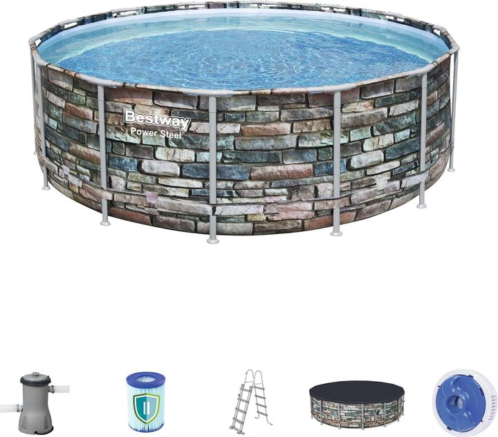 Actual product image Diverse Hardware Bestway Power Steel Swimming Pool 427x122 cm (427 x 122 cm)