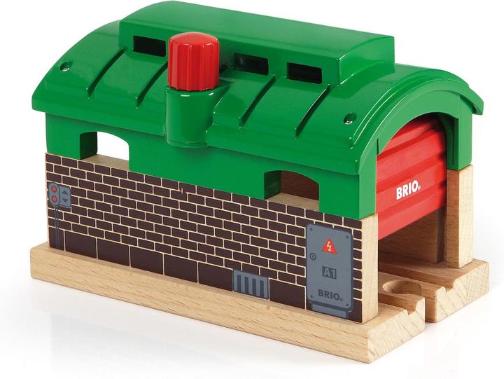 Immagine prodotto Brio Capannone per locomotive con cancello mobile