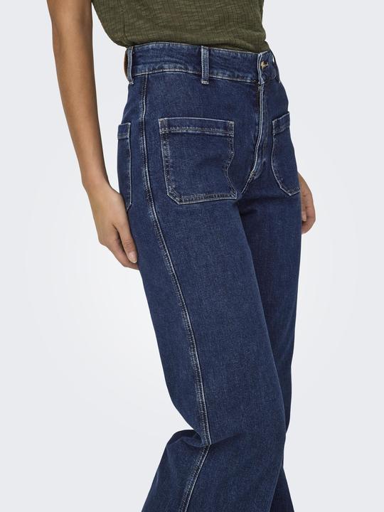Image du produit Only ONLJUICY Hohe Taille Weiter Beinschnitt Jeans Jeans mit weitem Bein (W29/L32)