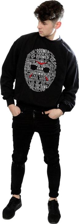 Immagine prodotto Absolute Cult Jason Text Mask Felpa Uomo (XL)