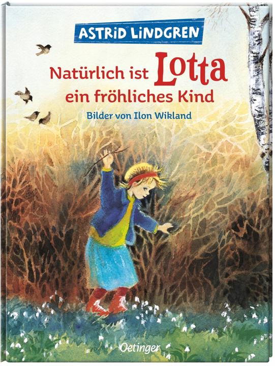 Actual product image Natürlich ist Lotta ein fröhliches Kind (German, Astrid Lindgren, 1991)