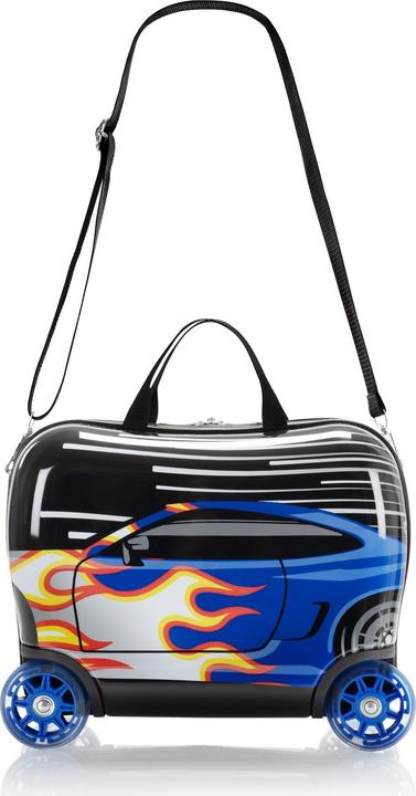 Immagine prodotto Heys Fashion Ride-On - Valigie con auto da corsa (25 l, Bagaglio a mano (fino a 50 litri))