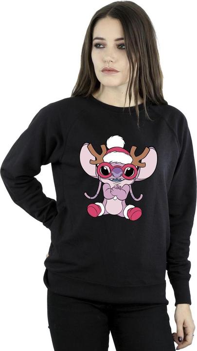 Produktbild Disney Lilo & Stitch Angel Reindeer Sweatshirt (S)