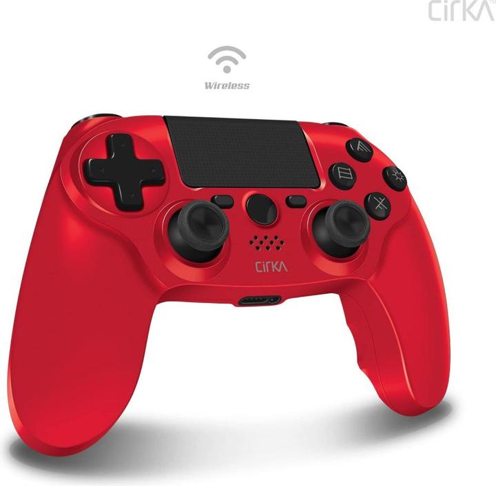Image du produit Hyperkin Manette sans fil Nuforce - PS4/PC/Mac (Rouge) (PS4, PC)