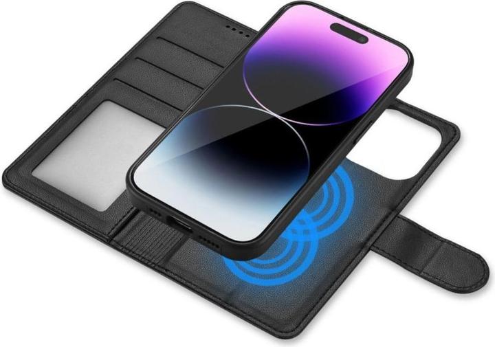 Produktbild Tech-Protect Wallet Magsafe iPhone 12 / 12 Pro Black (Apple iPhone 12)