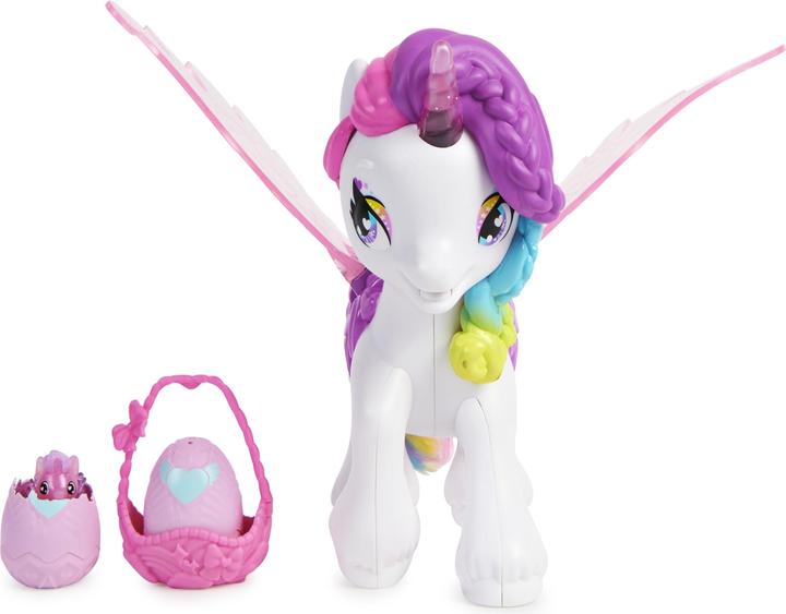 Immagine prodotto Hatchimals Unicorno interattivo con ali mobili e oltre 60 effetti luminosi e sonori