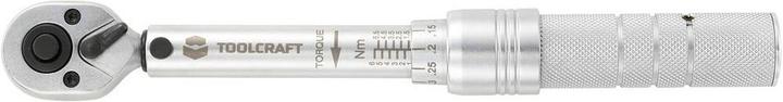 Produktbild Toolcraft Drehmomentschlüssel mit Umscha (1/4", 1 Nm, 6 Nm)