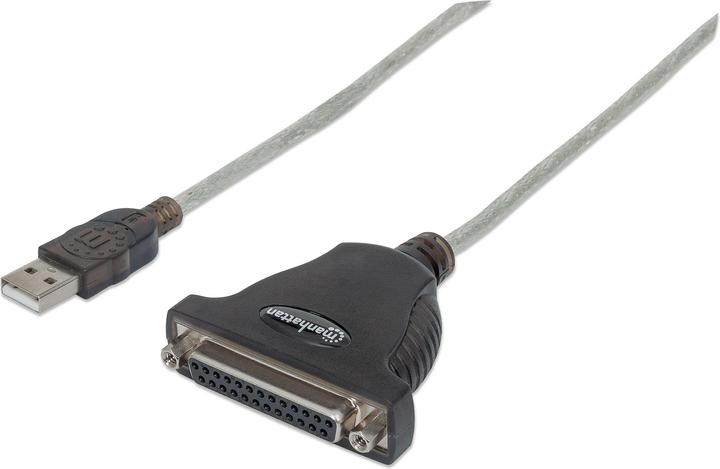 Manhattan Convertitore da USB a parallelo, 1.8m (1.80 m, Parallelo (stampante))