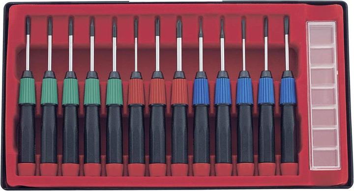 Image du produit Basetech Mécanique électronique et de précision Sc (Vis fendues, Torx (TX), Recouvrement cruciforme Phillipps (PH))