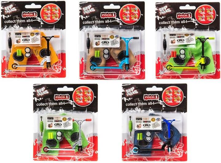 Actual product image Grip & Tricks Fingerscooter (English, German, French, Italian)